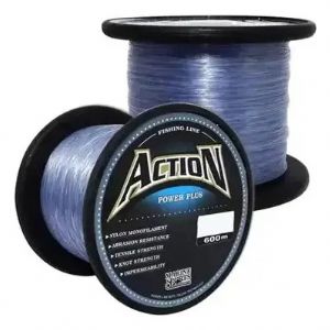 Linha De Pesca Marine Sports Action Power Plus Cinza 0,43mm